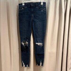Joe's High Rise Skinny Ankle Jeans - Black